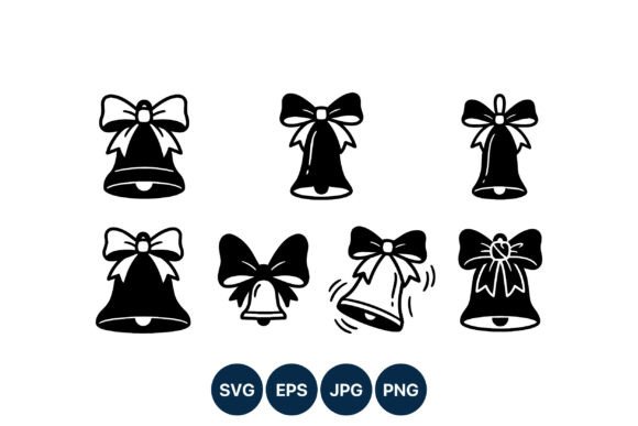 Christmas Bells Vector Set & Illustrations