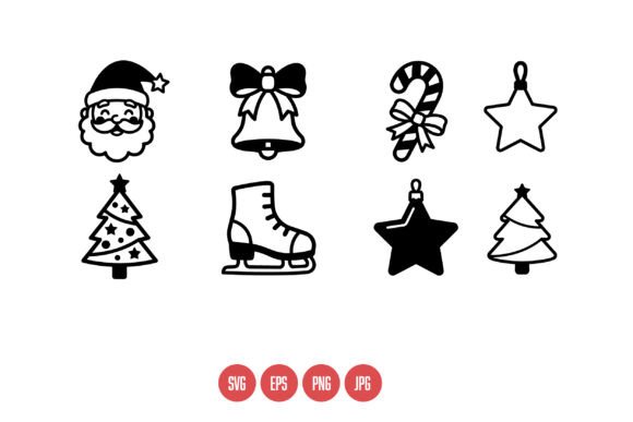 Christmas Icons Set Vector: A Designer's Review