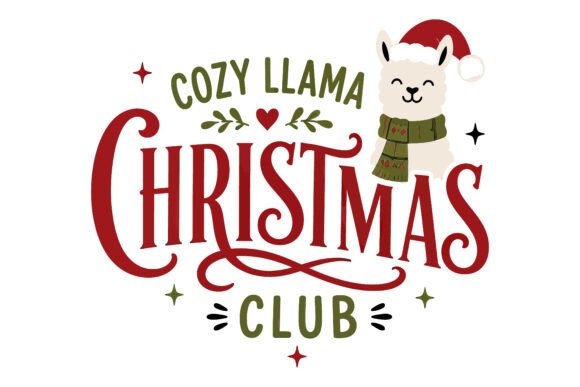 Cozy Llama Christmas Club Design Freebies Review