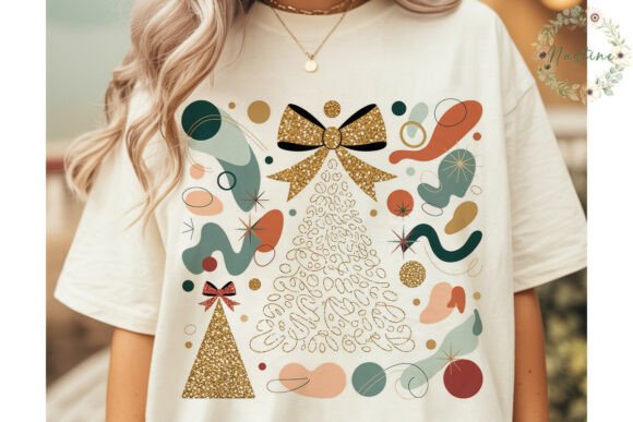 Modern Christmas Glitter Tree PNG Review