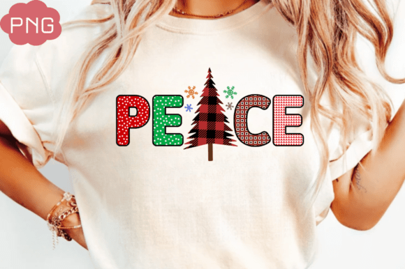 Peace PNG T-shirt Design, Christmas Png Review