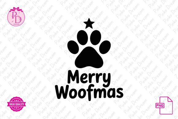 Reviewing Cute Merry Woofmas PNG Christmas Clipart Illustrations