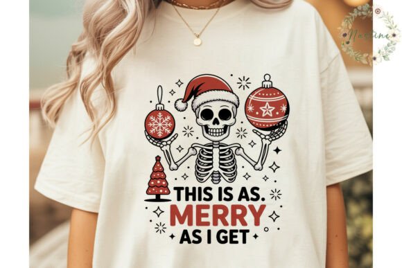 Skeleton Merry Christmas Sublimation Review