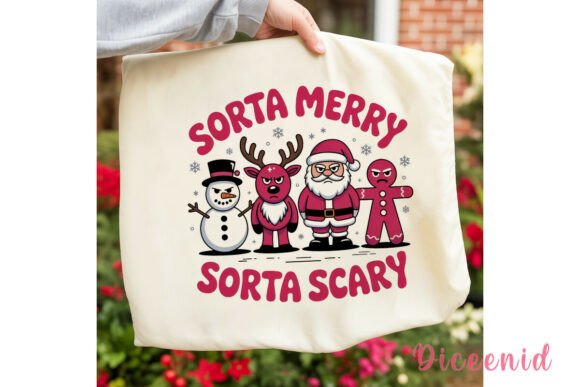 Sorta Merry Scary Christmas PNG Clipart Review