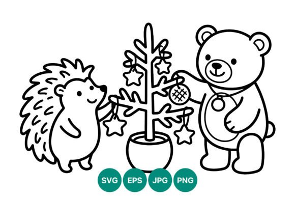 Teddy Bear and Hedgehog Christmas Tree Review