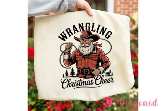 Wrangling Christmas Cheer PNG Clipart & Illustrations